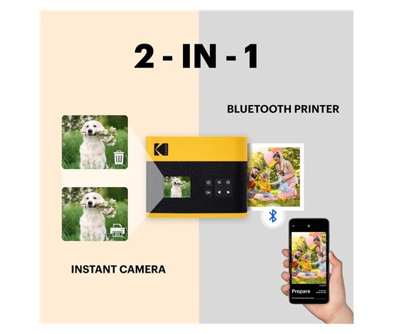 KODAK instantní fotoaparát Cam Mini Shot 3 Era