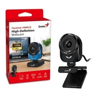 GENIUS webkamera FaceCam 1000X Q, 720p HD, USB, mikrofon, černá