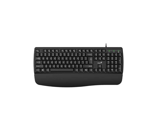 GENIUS Klávesnice KB-123, membránová, USB, CZ+SK layout, Copilot klávesa, Předložka, černá