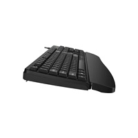 GENIUS Klávesnice KB-123, membránová, USB, CZ+SK layout, Copilot klávesa, Předložka, černá