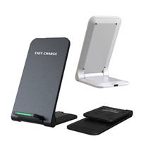 BAZAR - 1stCOOL bezdrátová QI nabíječka H18, skládací stojánek, USB-C, bílá - Poškozený obal (Komplet)