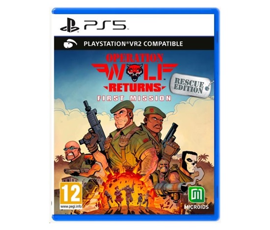 PS5 hra Operation Wolf Returns: First Mission - Rescue Edition