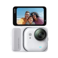Insta360 GO Ultra miniaturní akční kamera, 4K Ultra HD, 60fps, magnetický systém uchycení, bílá