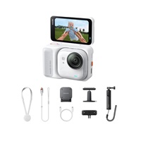 Insta360 GO Ultra Creator Bundle miniaturní akční kamera, 4K Ultra HD, 60fps, magnetický systém uchycení, bílá