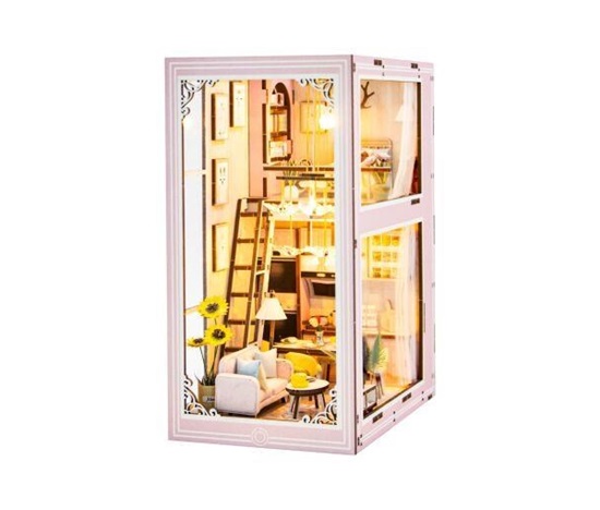 2Kids Toys 3D skládačka Zarážka na knihy Růžový mezonet