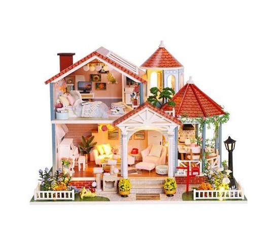 2Kids Toys miniatura domečku Dům barevné glazury