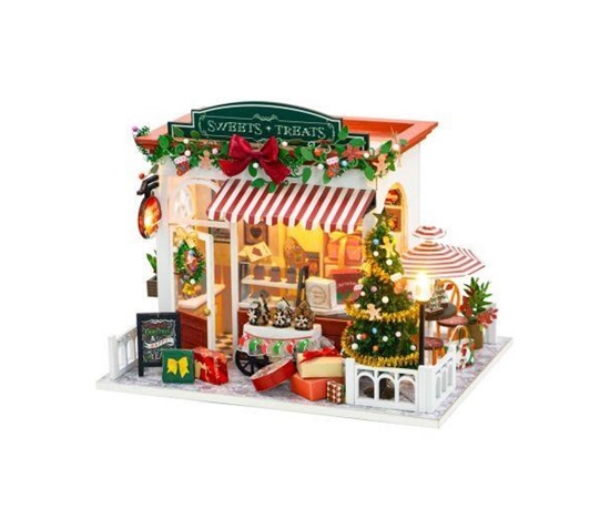 2Kids Toys Miniatura domečku Vánoční cukrárna