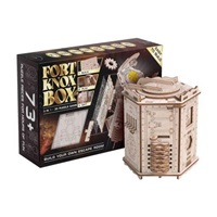 EscapeWelt 3D dřevěná skládačka hlavolamu Fort Knox Pro