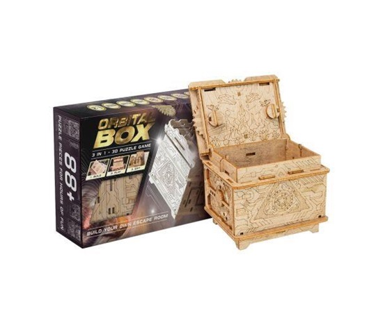 EscapeWelt 3D dřevěná skládačka hlavolamu Orbitální schránka