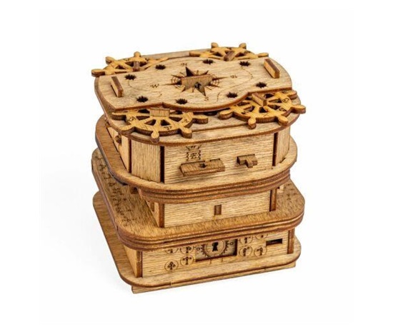 iDventure Hlavolam úniková hra Skříňka Davyho Jonese