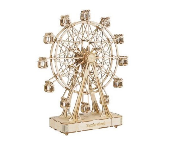 RoboTime 3D skládačka hrací skříňky Ruské kolo