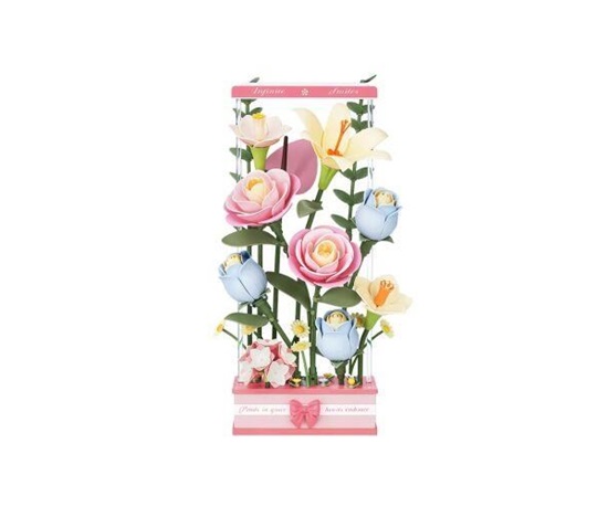 RoboTime 3D skládačka Květinový box