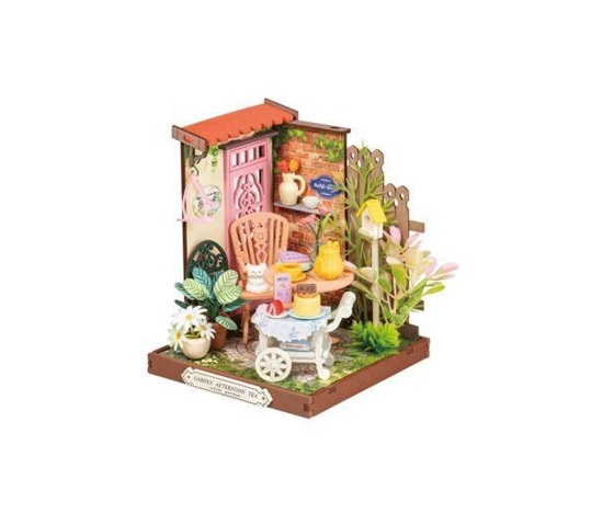 RoboTime Miniatura domečku Zahradní čajový koutek