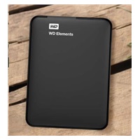 BAZAR VADNE - WD Elements Portable 2TB, Externí HDD, USB 3.0, černá