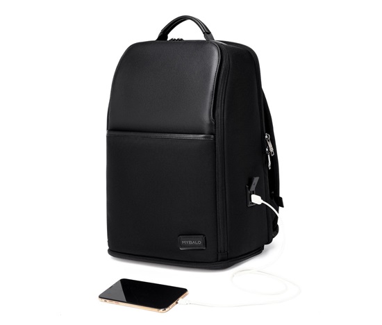 MYBALO Carryx skládací peněženka s výsuvným držákem na karty, Brown