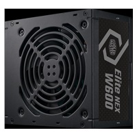 Cooler Master zdroj Elite NEX 600W 230V, 120mm, 80+ White, Mesh (opletené kabely)