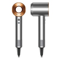 DYSON Supersonic Origin HD07 fén, 1600 W, 3 rychlosti, 4 teploty, koncentrátor, stříbrná/měděná