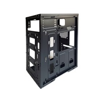 BAZAR - EUROCASE skříň ML N6-500B, Midi Tower, 2x USB 3.0, 2x audio, bez zdroje - Poškozený obal (Komplet)