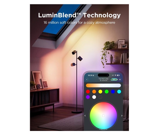 BAZAR - Govee Tree Lamp RGBICWW stojací lampa Matter - Poškozený obal (Komplet)