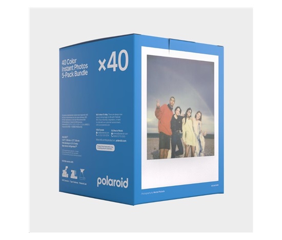 Polaroid Color film for 600 5-pack