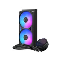 Cooler Master vodní chladič MasterLiquid Atmos II Pixel LED, 2x120mm, LGA1851, AM5, černá