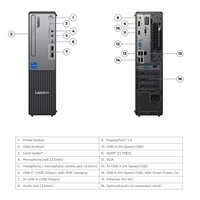 LENOVO BAZAR PC ThinkCentre neo 50s Gen5 - i5-14400,16GB,512SSD,HDMI,DP,VGA,Int. Intel UHD 730,Black,W11P poškodená krab