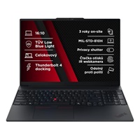 BAZAR - LENOVO NTB ThinkPad E16 G3 - Core5 220U,16" WUXGA,16GB,512SSD,IRcam,W11P - Poškozený obal