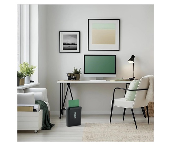 Hama Classic S61, skartovačka, přímý řez, 6 listů, bezpečnostní úroveň P2 T2 E2