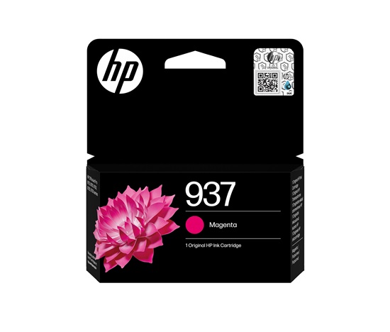 BAZAR - HP 937 Magenta Original Ink Cartridge (800 pages) - Poškozený obal (Komplet)