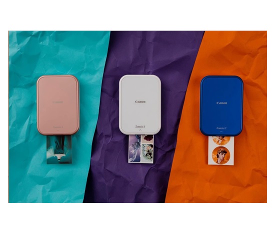 BAZAR-Canon Zoemini 2 kapesní tiskárna růžová RGW (poskodená krabica-komplet)