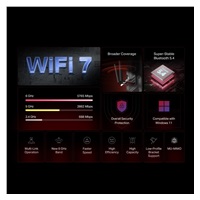 MERCUSYS MA47BE WiFi7 PCIe adapter (BE9300,2,4GHz/5GHz/6GHz,Bluetooth5.4)