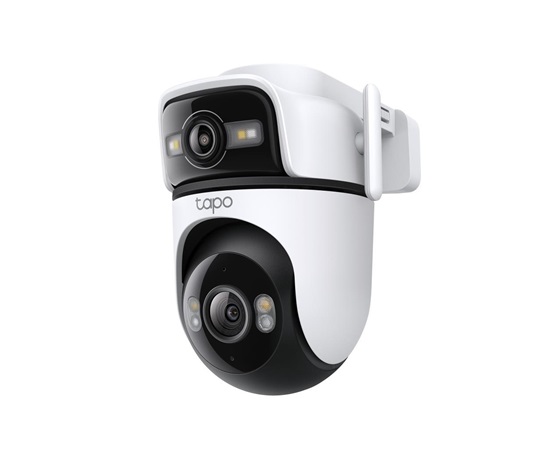 TP-Link Tapo C545D venkovní/outdoor otočná kamera (2x 3MP, 2K 1296p, IR 30m, WiFi, 1x100Mb/s, micro SD card)