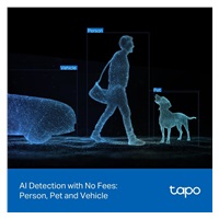 TP-Link Tapo C545D venkovní/outdoor otočná kamera (2x 3MP, 2K 1296p, IR 30m, WiFi, 1x100Mb/s, micro SD card)