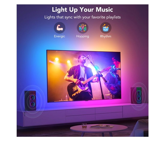 BAZAR - Govee TV 55-65" SMART LED podsvícení RGBIC - Poškozený obal (Komplet)