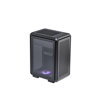 Cooler Master case MasterFrame 400 Mesh Black, mATX, Průhledná bočnice,1x 120mm ARGB Fan, Černá