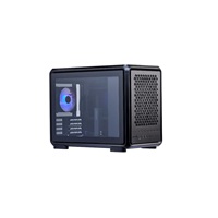 Cooler Master case MasterFrame 400 Mesh Black, mATX, Průhledná bočnice,1x 120mm ARGB Fan, Černá