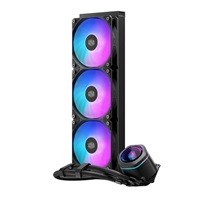 Cooler Master vodní chladič MasterLiquid Core Nex Digital 360 Black ARGB, 3x 120mm, ARGB, LGA1851, AM5, Černá