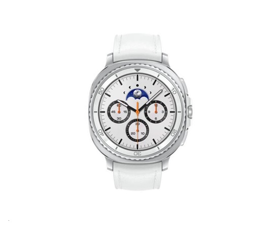 BAZAR - Samsung Galaxy Watch8 Classic (46mm) bílá, EU - poškozená pečeť, nepoužito