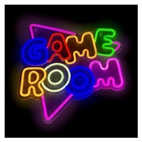 BAZAR - 2Kids Toys LED NEON LIGHT lampička GAME ROOM - Poškozený obal (Komplet)
