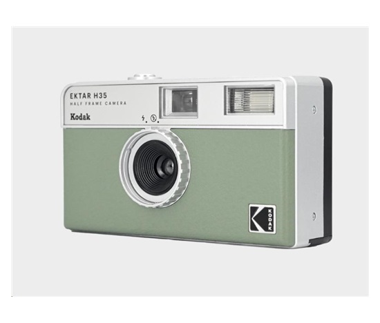 BAZAR - Kodak EKTAR H35 Film Camera Sage - Poškozený obal (Komplet)
