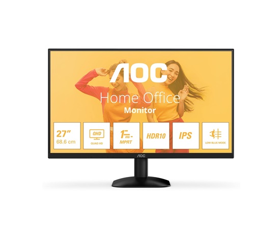 BAZAR - AOC MT 27" Q27B35E - 2560x1440,IPS,75Hz,1xHDMI,1xDP - Rozbaleno (Komplet)