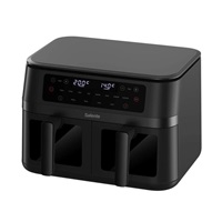 Salente DoubleAir, duální horkovzdušná fritéza, 11 l, černá