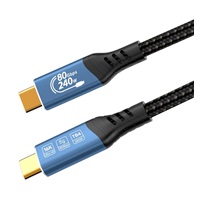 PREMIUMCORD Kabel USB4™ Version2.0 80Gbps 16K@60Hz 240W Thunderbolt 3 a 4 kabel 1,2m