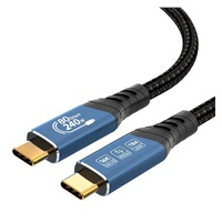 PREMIUMCORD Kabel USB4™ Version2.0 80Gbps 16K@60Hz 240W Thunderbolt 3 a 4 kabel 1,5m