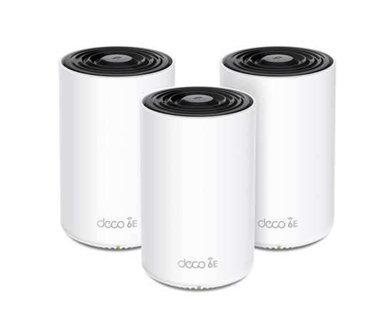 BAZAR - TP-Link Deco XE75(3-pack) WiFi6E Mesh (AXE5400, 2,4GHz/5GHz/6GHz,3xGbELAN/WAN) - Rozbaleno (Komplet)