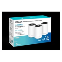 BAZAR - TP-Link Deco XE75(3-pack) WiFi6E Mesh (AXE5400, 2,4GHz/5GHz/6GHz,3xGbELAN/WAN) - Rozbaleno (Komplet)