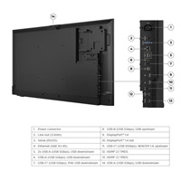 LENOVO LCD E65 - 64.5”,VA,matný,16:9,3840x2160,60Hz,8ms,400cd/m2,5000:1,HDMI,DP,USB-C,RJ45,USBHub,VESA
