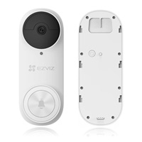 BAZAR - Ezviz DB2 3K - baterií napájený vstupní wi-fi videozvonek - bílý - Po opravě (Komplet)