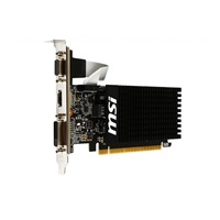 BAZAR - MSI VGA NVIDIA GeForce GT 710 2GD3H LP, 2G DDR3, 1xHDMI, 1xVGA, 1xDVI - Po opravě (Bez příšlušenství)