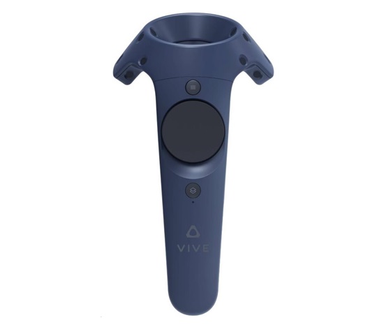 HTC Vive Controller 2.0 (2018), pohybový ovladač pro HTC Vive a Vice Pro, modrá/černá